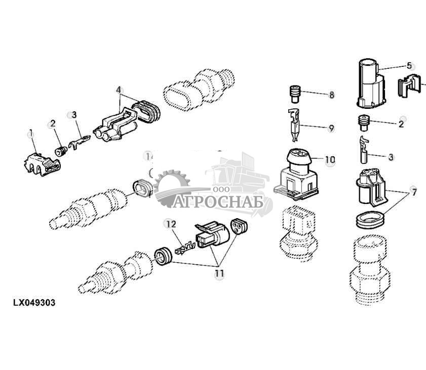 РАЗЪЕМЫ (ДАТЧИКИ) 